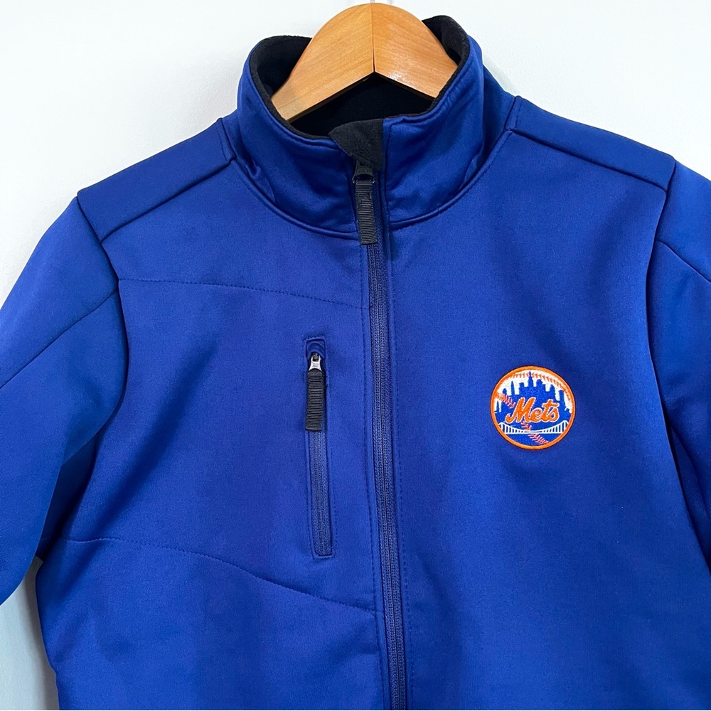 New York METS Women’s Antigua Water Resistant Jacket Full Zip Size Medium - Picture 3 of 13